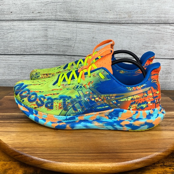 Asics Noosa Tri 14 Tropical Hazard Green Running Shoes Men’s Sneaker Size 13